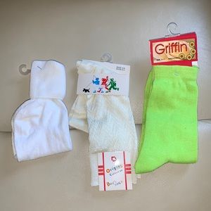 *3 for $25* 3 pair of Children socks Size 9-11 shoe size 4-9 NWT